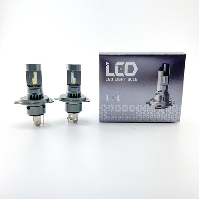ไฟต่ำสูง H1 H4 H13 หลอดไฟ LED รถยนต์ 12V สีขาวกันน้ำ 72W ไฟหน้า